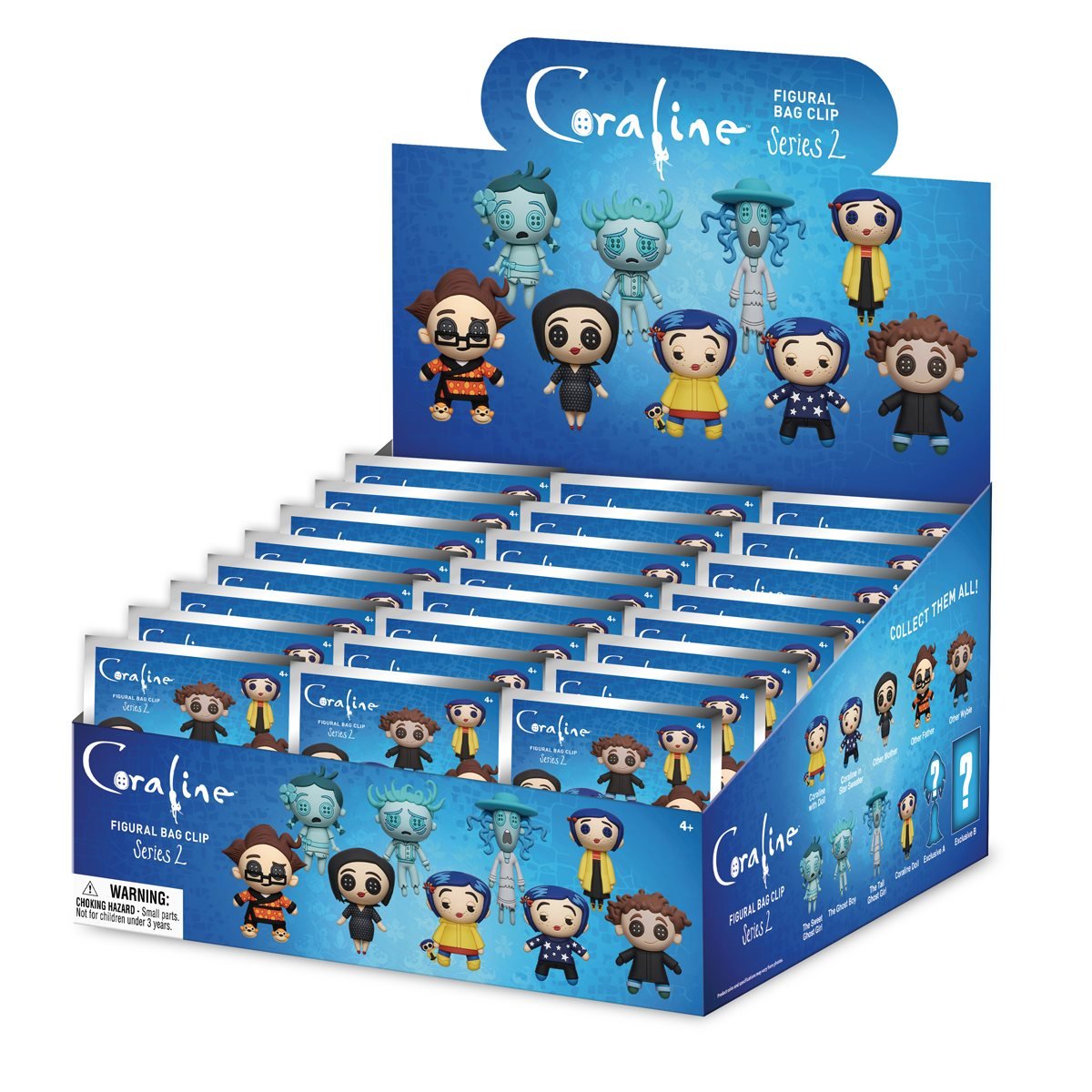 Monogram™ Coraline™ Series 2 3D Foam Bag Clip