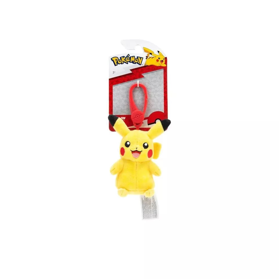 Pokémon™ License-2-Play Pikachu Plush 3 1/2" Clip On Keychain